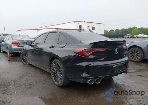 2022 Acura Tlx Type S из США, поврежденный, VIN 19UUB7F08NA002254